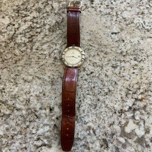 Men’s Omega Constellation Leather Watch